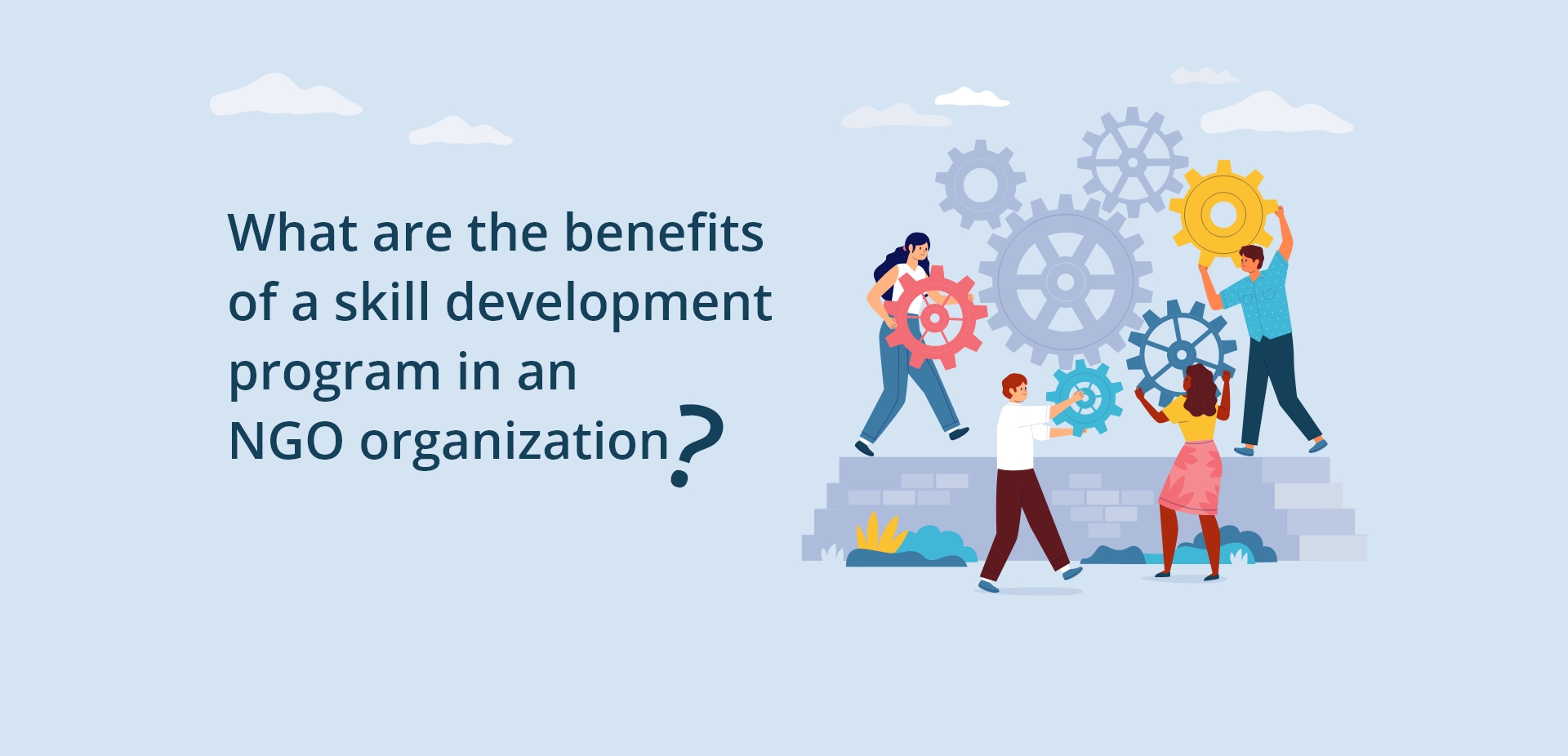 What are the benefits of a skill development program in an NGO organization?